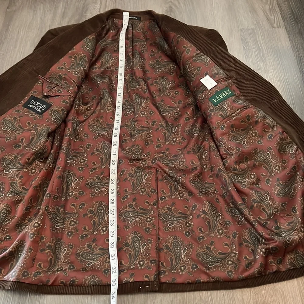Ralph Lauren velvet jacket. Size L - Picture 6 of 14